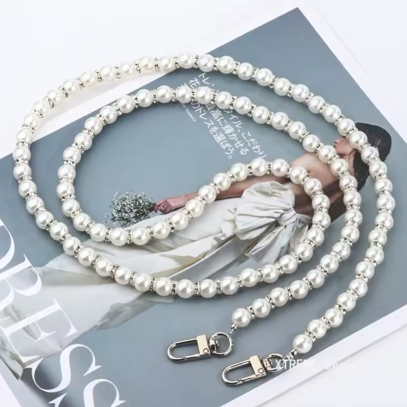 💫Flash Sale💫Pearl Handbag Strap ONLY - Picture 3 of 8